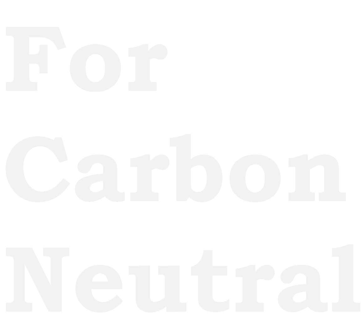 For Carbon Neutral